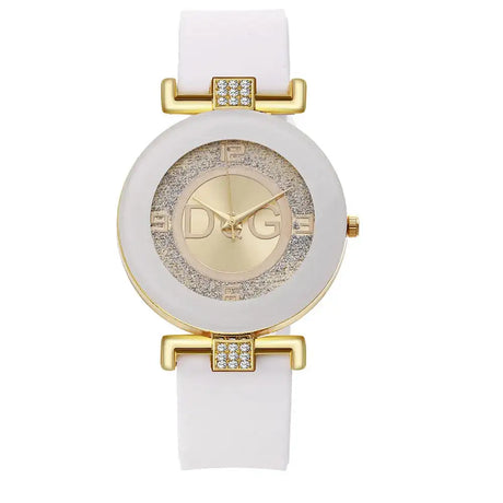 Simple black quartz watch For women Ladies Fashion Casual Silicone Band Wristwatch Relogio Feminino zegarek damski Female Clock - Lootquake