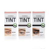 Kit de tinte para pestañas ICONSIGN para cejas, resistente al agua, 15 minutos de duración, para realzar las cejas y mantener el maquillaje de larga duración.