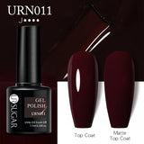 UR SUGAR 7.5ml Nude Glitter Color Gel Nail Polish Winter Warm Color Series Semi-permanent Varnish Professionals Manicure