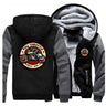 2023 Winter Men Thick Sweatshirt Full Throttle Cafe Racer Rockabilly Biker Zipper Jacket Fleece Warm Mens Thicken Hoodies - Lootquake