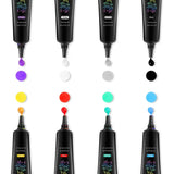 8 Colors Nail Art Stamping Gel Polish For Nail Art DIY- 8ml Stamp Print Oil UV Gel Vanish Soak Off Varnish New 2021 Manicure Gel