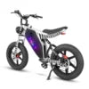Vélo électrique puissant pour adultes, pneus larges de 20 pouces, 1 000 W, batterie au lithium 48 V, alimentation, livraison rapide, stocks américains