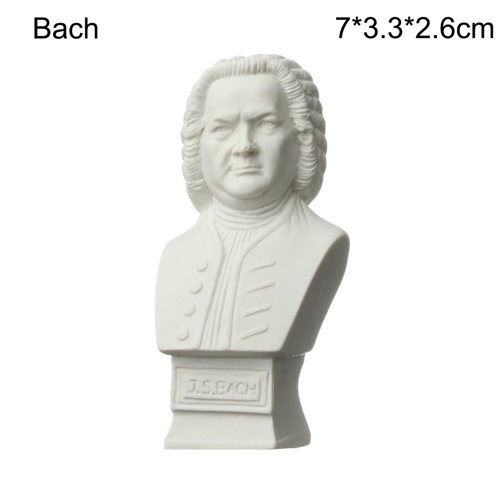 5-7cm Gypsum Bust Portraits Greek Mythology Famous Sculpture Nordic Home Desktop Decor Drawing Practice Plaster Statue New