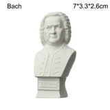 5-7cm Gypsum Bust Portraits Greek Mythology Famous Sculpture Nordic Home Desktop Decor Drawing Practice Plaster Statue New