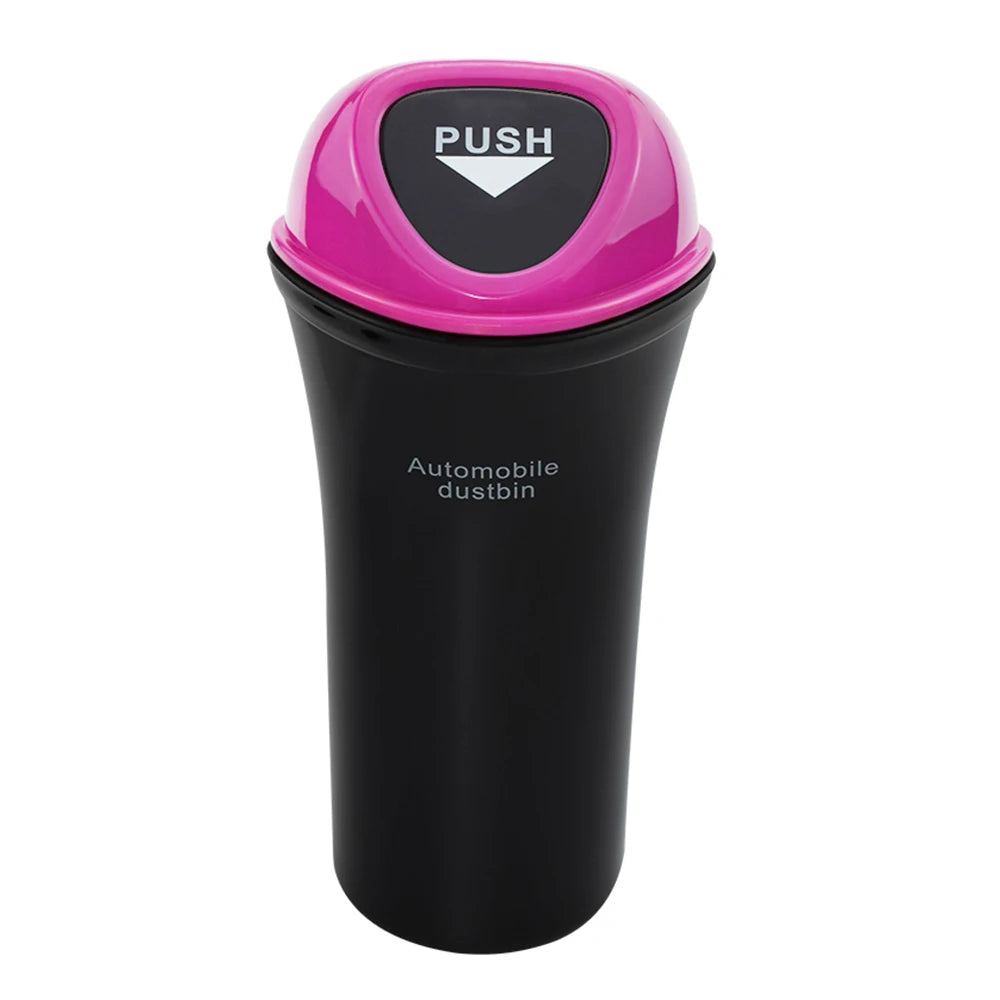 Car Trash Can Organizer Garbage Holder Automobiles Storage Bag Auto Door Seat Back Visor Trash Bin Paper Dustbin