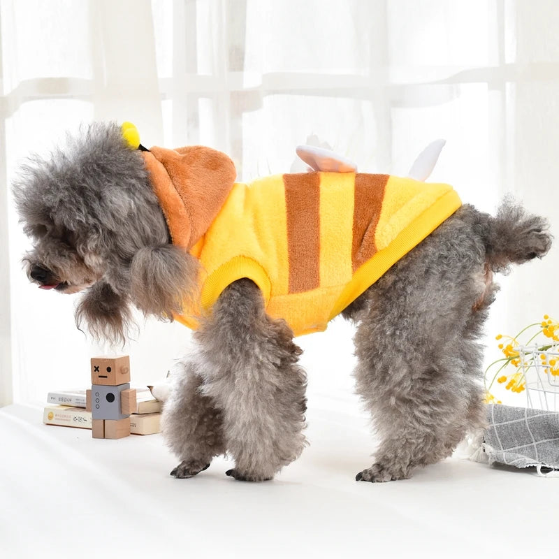 Veste jaune pour gros chien bouledogue français hiver 8XL Golden Retriever vêtements pour animaux de compagnie grand costume d'Halloween vêtements pour chats