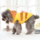 Veste jaune pour gros chien bouledogue français hiver 8XL Golden Retriever vêtements pour animaux de compagnie grand costume d'Halloween vêtements pour chats
