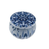 Velas perfumadas Caja vacía con flores Lata Fragancia Vela perfumada hecha a mano Cera de soja natural Decoración del hogar