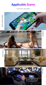 Altavoz inalámbrico portátil con Bluetooth para exteriores, compatible con USB, receptor de radio FM, entrada AUX, TF, MP3, para teléfono y PC.