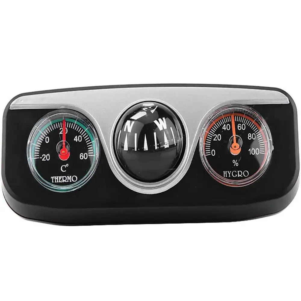 New Multi-functional Compass Dash Mount Navigation Direction Digital Auto Car Compass Thermometer Hygrometer for Boat Truck Auto - Lootquake