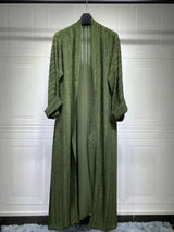 Ramadan Eid Mubarak Kaftan Robe Kimono Femme Musulmane Open Abaya Dubai Turkey Islam Muslim Long Dress For Women Pakistan Caftan - Lootquake