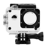 Étui de protection étanche pour caméra d'action sportive AKASO EK7000/DBPOWER X1/Lightdow/Campark 4K/WiMiUS Q1Q2/SJ4000