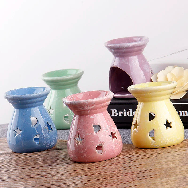 Bougie, four d'aromathérapie, lampe d'aromathérapie, four à huiles essentielles, brûleur romantique pour la maison, décoration intérieure