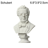 Mini Plaster Statue Greek Mythology Celebrities Famous Sculpture Figurine Drawing Practice Gypsum Bust Portraits