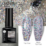 UR SUGAR 7.5ml Nude Glitter Color Gel Nail Polish Winter Warm Color Series Semi-permanent Varnish Professionals Manicure