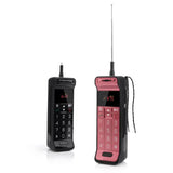 Altavoz Bluetooth con diseño clásico para teléfono móvil, altavoz portátil retro para teléfono celular, altavoz Bluetooth inalámbrico para teléfono celular para exteriores.