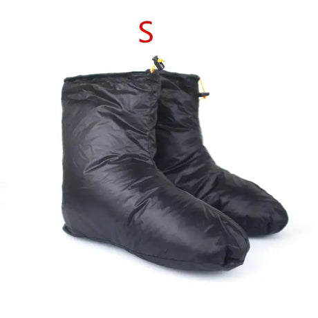 FLAME'S CREED Sleeping Bag Accessories Goose Down Slippers Outdoor Camping Down Socks Warm Water Resistant Available - Lootquake