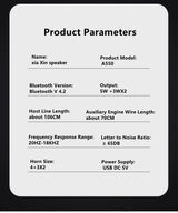 Système audio multimédia Bluetooth 2.1 Home Cinéma Surround Ordinateur Haut-parleur combiné actif en bois Câble AUX USB Post TV PC