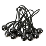20/50pcs Set Outdoor Supplies Elastic Rope Ball Hiking Tent Accessories Bands Bungee Cords  Tarp Tie Down Strap Camping Belts - Lootquake