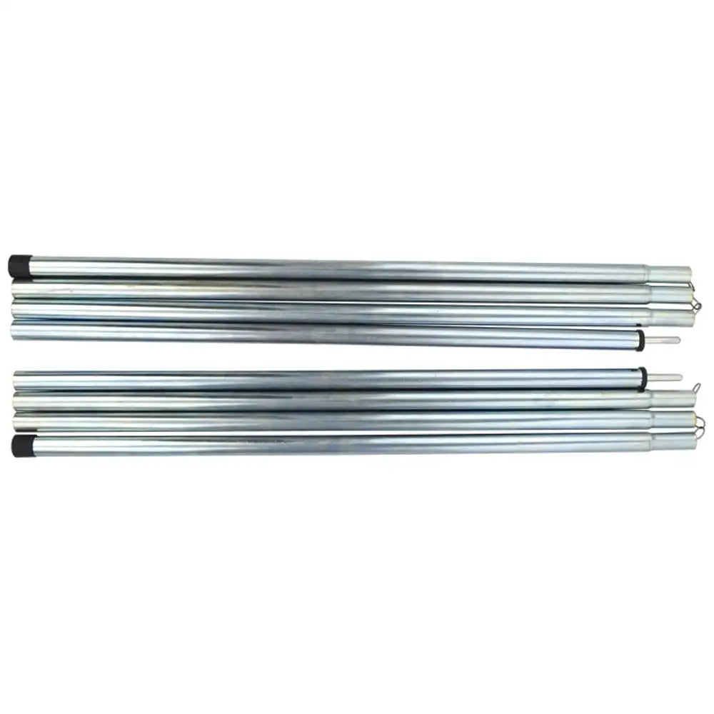Tent Rods Outdoor Camping Tent Equipment Canopy Tarp Poles Canopy Support Rods Iron Canopy Awning Frame Camping Tent Accessories - Lootquake