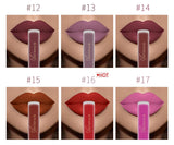 NICEFACE Matte Liquid Lipstick Waterproof Long Lasting Lip Gloss Tint Sexy Red Nude Purple Metallic Lipsticks Makeup Cosmetics