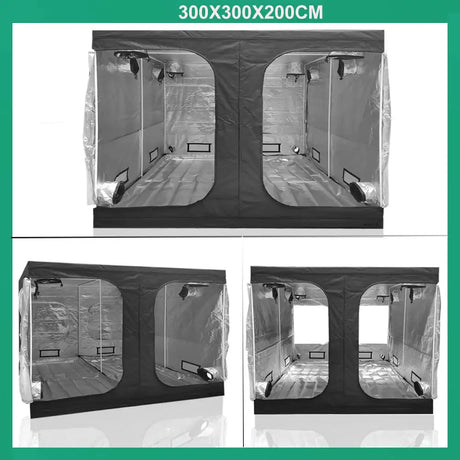 BEYLSION Hot Sell GrowBox Growing Tent 600D Growth Room Box For Indoor Plants Growing Home Greenhouse Tent Growing Plants - Lootquake