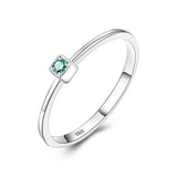 PAG&MAG Real 925 Sterling Silver Ring Gree Red Topaz Rings For Women Gemstone Engagement Rings Silver 925 Jewelry Anillos Mujer - Lootquake