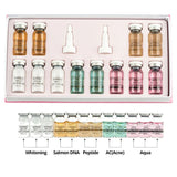 Crema BB de 8 ml, suero iluminador, ampolla, esencia facial, niacinamida/péptido, base hidratante, ácido hialurónico, cuidado de la piel, belleza