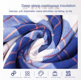 Wearable Plaid Fleece Blanket Polyester Blanket with Button Winte Warm Throws on Sofa Bed Travel Thicken Bedroom Plaids  Blanket