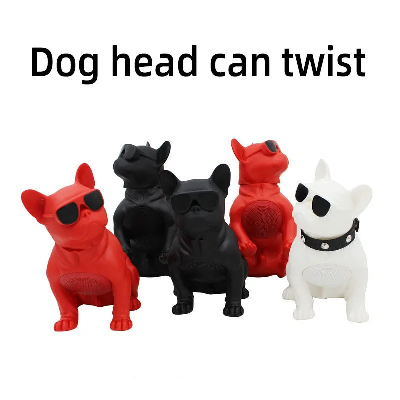 Altavoz Bluetooth inalámbrico 2023 para Bulldog Francés, altavoces para computadora, estéreo portátil, supergraves, USB AUX, subwoofer completo para exteriores