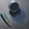 HOT Sale iridescent Powder on Nails iridescent Silver Glitter Chrome Nail Art Pigment Dust Shiny Gel Polish Flakes for Manicures