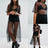 Sexy Women Party Evening Black  See Through Mesh Dress Sheer Maxi Dress Tulle Lace long Dress Casual Sexy Party Vintage Bodycon - Lootquake