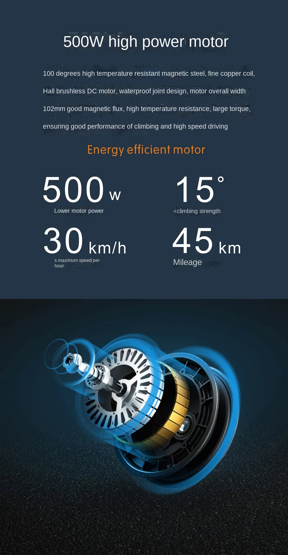 Adult Wide Tire Electric Scooter Double Disc Brake Off-road Electric Vehicle Two-wheel Foldable Driving Scooter