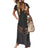 Casual Women summer dress  V Neck Short Sleeve woman dress Leopard Print Color Block Loose Long Dress dresses for women платье - Lootquake