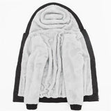 2023 Winter Men Thick Sweatshirt Full Throttle Cafe Racer Rockabilly Biker Zipper Jacket Fleece Warm Mens Thicken Hoodies - Lootquake