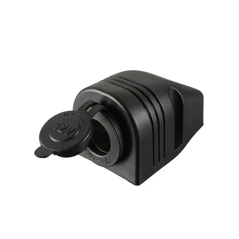 Universal 12/24V Cigarette Lighter Socket Car Splitter Power Socket Charger With Waterproof Tent Base for Van Truck Boat ATV - Lootquake