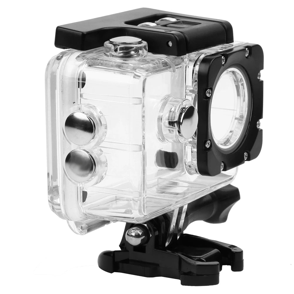 Étui de protection étanche pour caméra d'action sportive AKASO EK7000/DBPOWER X1/Lightdow/Campark 4K/WiMiUS Q1Q2/SJ4000