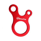 Carabiner Climbing Mountaineering 3-hole Fast Tying Anti-slip Quick Rope Tent Adjustment Buckle Outdoor Camping Survival Gear - Lootquake