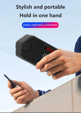 Altavoz inalámbrico portátil con Bluetooth para exteriores, compatible con USB, receptor de radio FM, entrada AUX, TF, MP3, para teléfono y PC.