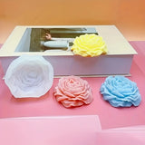 Moule en silicone 3D en forme de pivoine pour bougie parfumée, pour décoration de mariage en famille