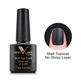 Venalisa Nail Gel Polish 7.5ml #758 Funny Bunny Milky White VIP3 Collection Long Wear Diamond Top Coat Soak Off UV LED Gel Nail
