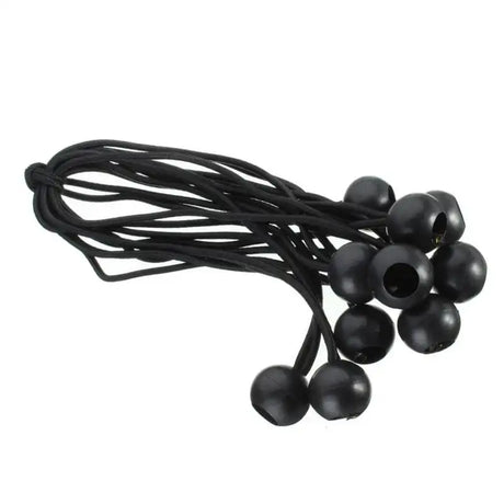 20/50pcs Set Outdoor Supplies Elastic Rope Ball Hiking Tent Accessories Bands Bungee Cords  Tarp Tie Down Strap Camping Belts - Lootquake