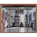 Large Size Magnetic Garage Door Curtain Custom Size Mosquito Net Anti Fly Insect Screen Used in Pavilions Balconies Outdoor Tent