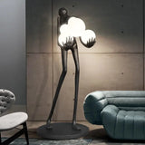Modern Human Body Resin Decorative Abstract Statue Sculpture Lamp Floor Art Light Women Lady Home Decor Animal Decorative Bronze