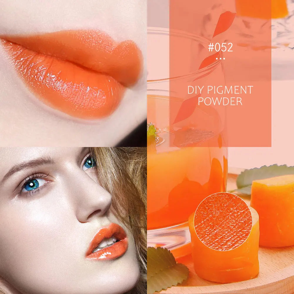 32 Colors Makeup Lip Stick Powder Long Lasting Lip Gloss Cosmetic Pigment DIY Lip Gloss Powder Material Lip Glaze Pigment