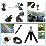 2025 Sports Action Camera Accessories Kits 58 in 1 for All Action Cameras