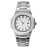 BARAMON Wrist Watches for Men Nautilus Stainless Steel Quartz Movement Date Luxury Style Mens Luminous Hands Casual Business Watches - Lootquake