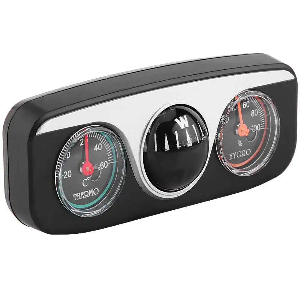 New Multi-functional Compass Dash Mount Navigation Direction Digital Auto Car Compass Thermometer Hygrometer for Boat Truck Auto - Lootquake