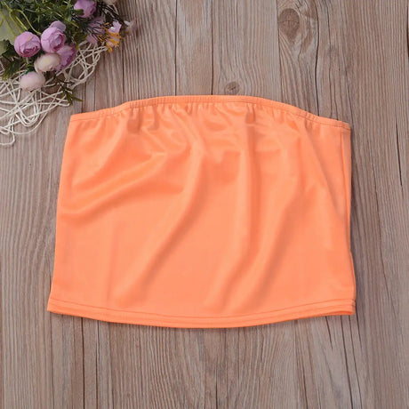 New Summer Solid Women Sexy Tank Top Bustier Bra Vest Crop Top Bralette Singlet T-Shirt Vintage Sleeveless Top - Lootquake
