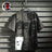 Old style hip hop fashion men's short sleeve T-shirt color matching style tooling 5-sleeve men's T-shirt - Lootquake